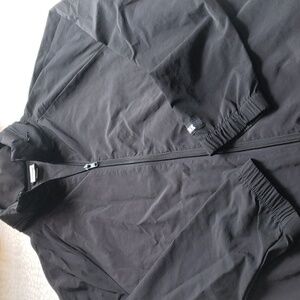 Victoria's Secret PINK Black Wind Breaker Jacket Size S/M